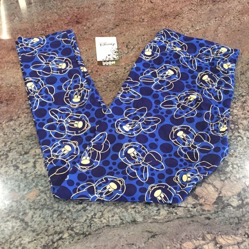 TC LuLaRoe Leggings Disney EE14 2433